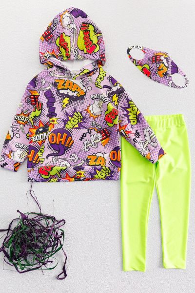 Pop Art Kız Çocuk Takım