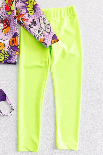 Pop Art Kız Çocuk Takım