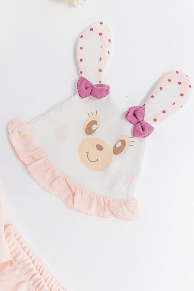 Sevimli Kuzu 5 Parça Kız Bebek Hastane Çıkışı Bebek Takımı