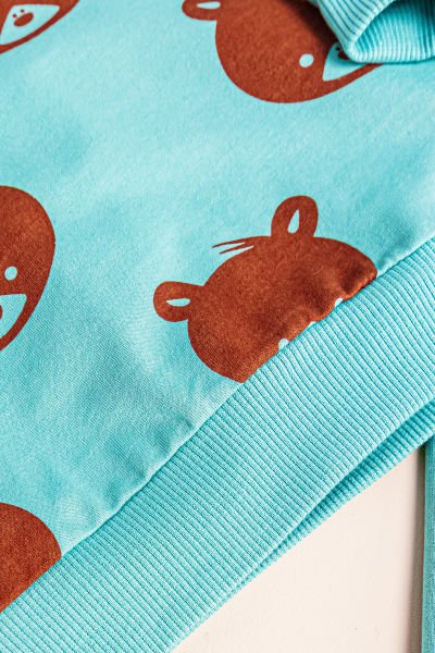 Ayıcık Desenli İkili Erkek Bebek Takım