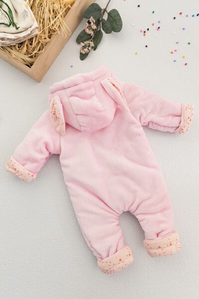 Tavşan Figürlü Welsoft Peluş Astronot Kız Bebek Tulum