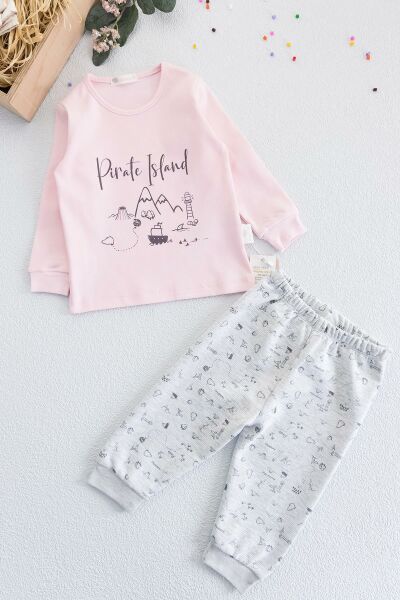 Pirate Island Kız Bebek Pijama Takımı
