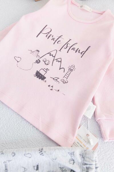 Pirate Island Kız Bebek Pijama Takımı