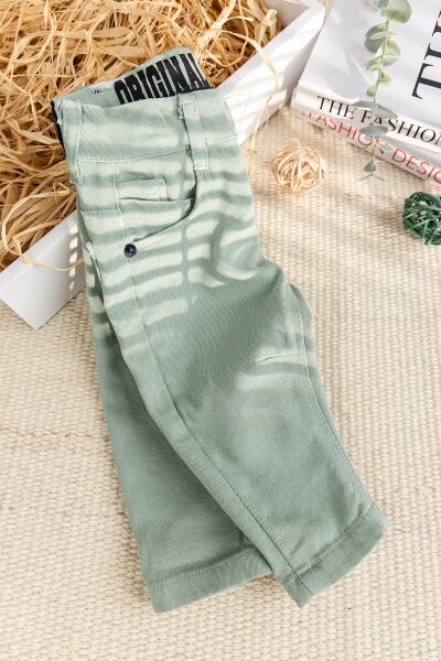 Keten Pamuklu Erkek Bebek Pantolon