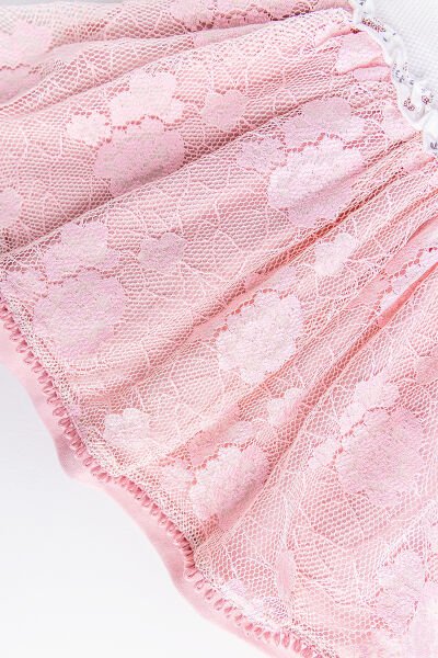 Tüllü Uzun Kollu Bebek Elbise