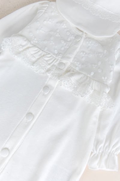 Güpürlü 100%Hastane Çıkışı Yeni Doğan Set