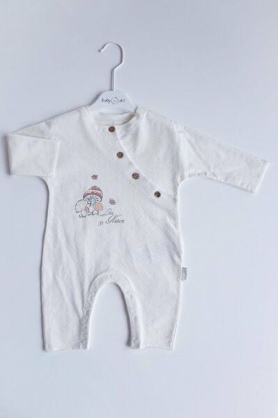 Babydola Bebek Tulum Ekru - 3 Ay