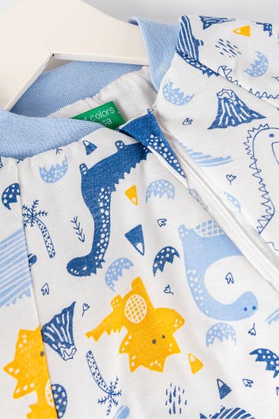 Dino Figürlü Erkek Bebek Çocuk Uyku Tulumu