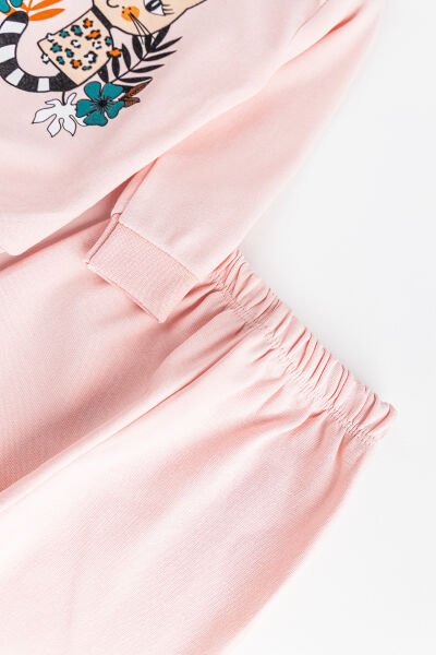 Figürlü Kız/Erkek Bebek Pijama Takımı SOMON - 3-4 Yaş