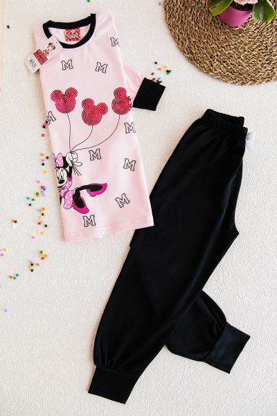 Mini Mouse Kız Çocuk Pijama Takımı