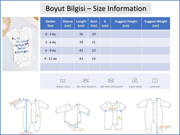 Yazı Baskılı Kısa Kollu Bebek Çıt Çıtlı Body Bebek Zıbın