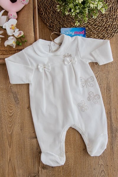 Kız Bebek Tül Detaylı Bebek Tulum