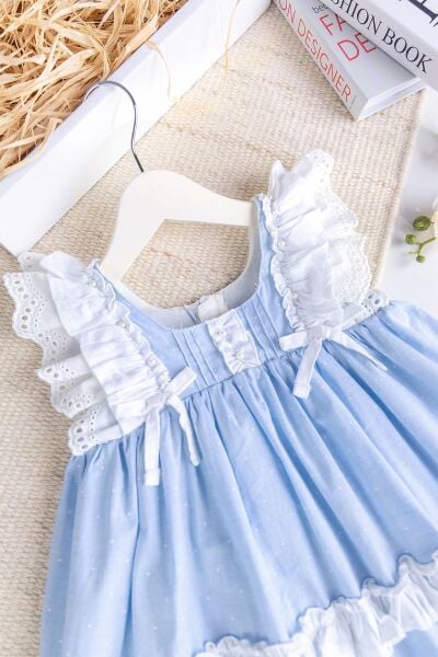 Emma Fistolu Şık Özel Gün Kız Bebek  Elbise