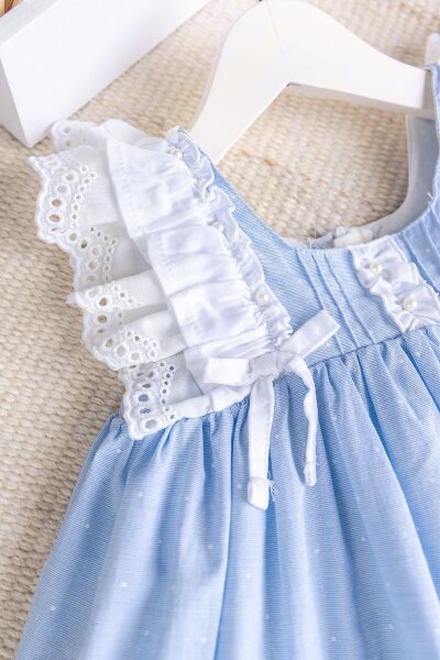 Emma Fistolu Şık Özel Gün Kız Bebek  Elbise