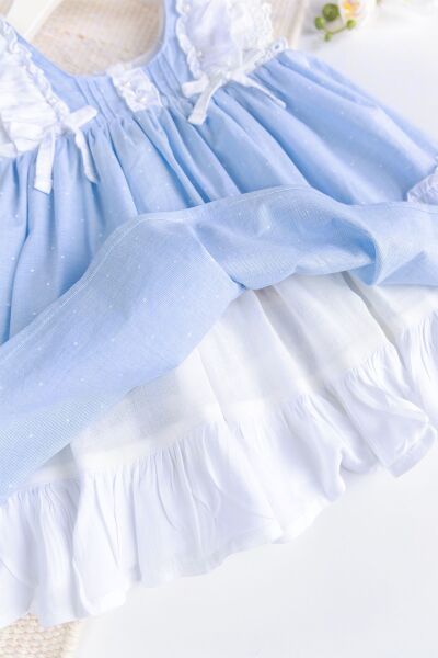 Emma Fistolu Şık Özel Gün Kız Bebek  Elbise