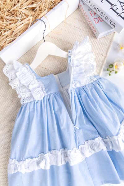 Emma Fistolu Şık Özel Gün Kız Bebek  Elbise