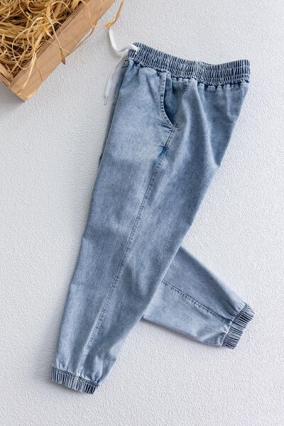 Denim Kumaş Kız Çocuk Kot Pantolon
