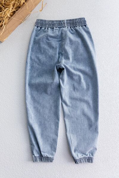 Denim Kumaş Kız Çocuk Kot Pantolon