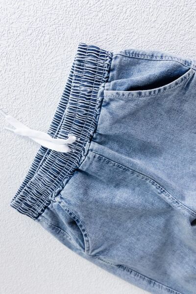 Denim Kumaş Kız Çocuk Kot Pantolon
