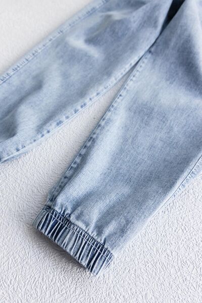 Denim Kumaş Kız Çocuk Kot Pantolon