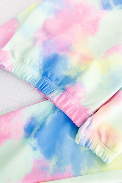 Batik Desenli Kız Çocuk Eşofman Takımı