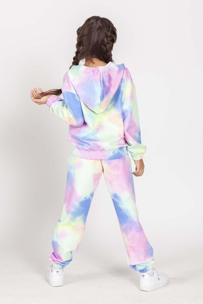 Batik Desenli Kız Çocuk Eşofman Takımı