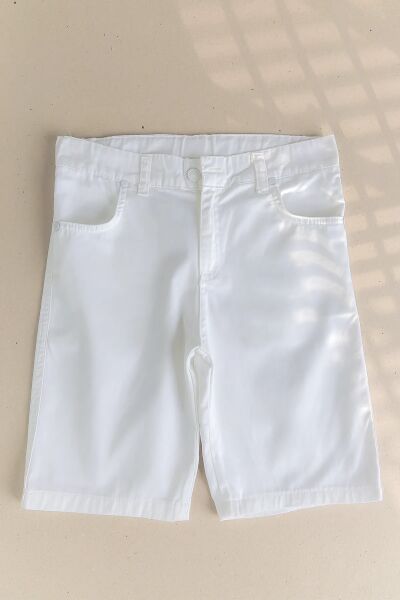Beyaz Erkek Çocuk Kapri
