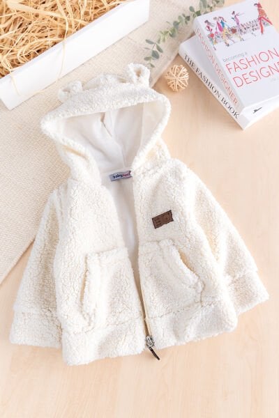 Welsoft Penye Astarlı Kapüşonlu Erkek Bebek Mont