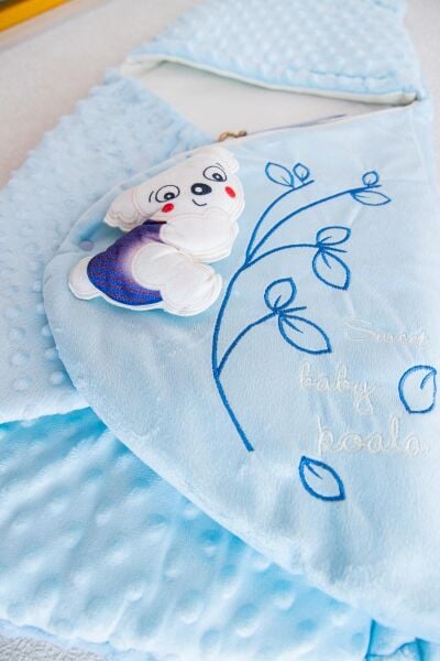 Koala Figürlü Nohut Erkek Bebek Kundak