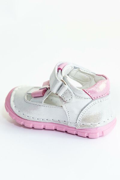 Sanbe Kız Bebek Deri İlkadım Ayakkabı