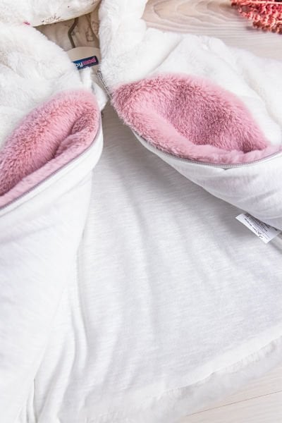 Tavşan Kulaklı Welsoft Peluş Kız Çocuk Mont