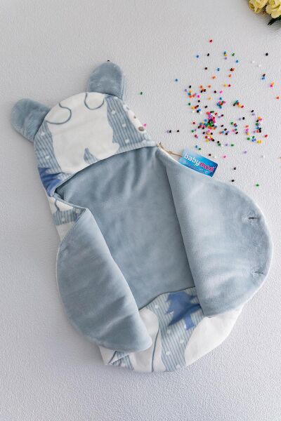 Ayıcık Figürlü Erkek Bebek Kundak