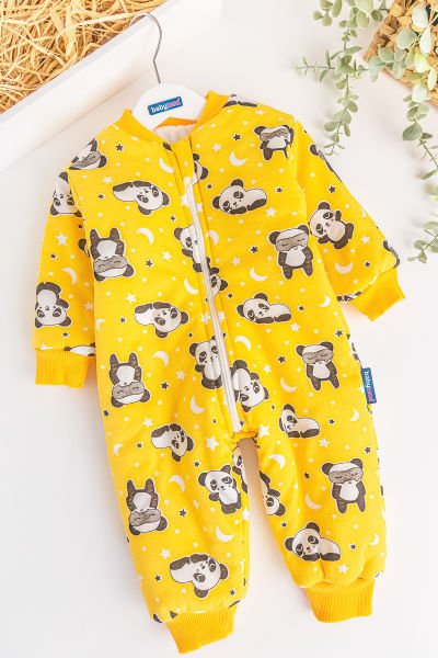 Panda Figürlü Bebek/Çocuk Uyku Tulumu