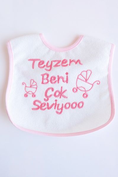 Bebek Önlüğü Teyzem Seviyo Yazılı