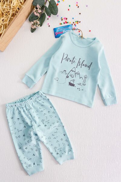 Pirate Island Kız Bebek Pijama Takımı