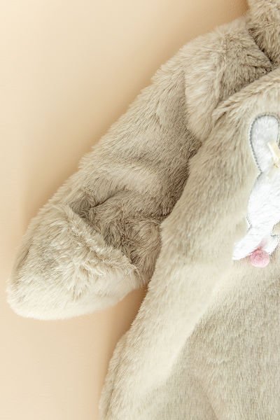 Tavşan Figürlü Welsoft Peluş Astronot Kız Bebek Tulum