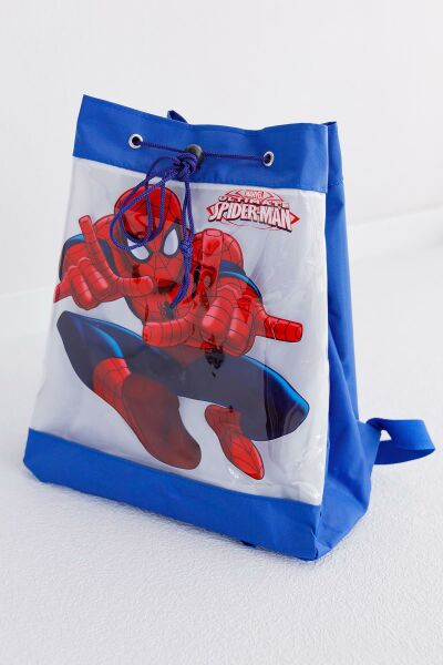 Lisanslı Spiderman Erkek Çocuk Plaj Çantası