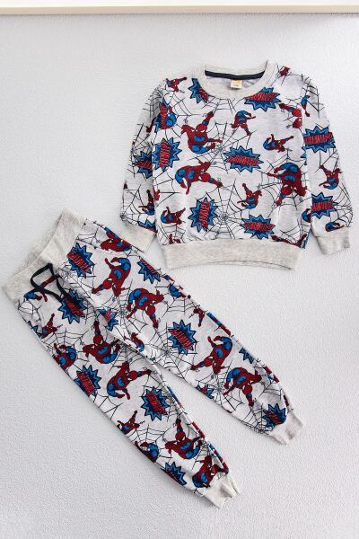 Spiderman Erkek Çocuk Pijama Takımı