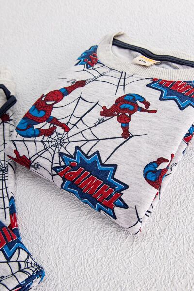 Spiderman Erkek Çocuk Pijama Takımı