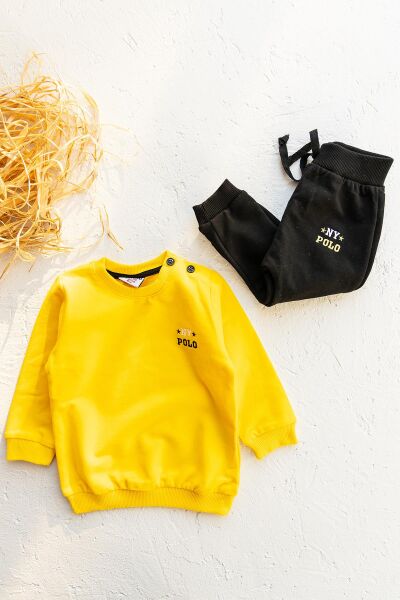 Erkek Bebek Penye İkili Bebek Takım