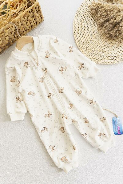 Yıldız Desenli Bebek Uyku Tulumu