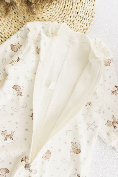 Yıldız Desenli Bebek Uyku Tulumu