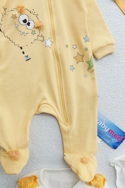 Kız Bebek 8'li Bebek Hastane Çıkışı Zıbın Seti