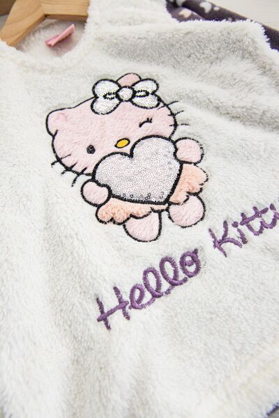 Hello Kitty Kız Çocuk Polar Pijama Takımı