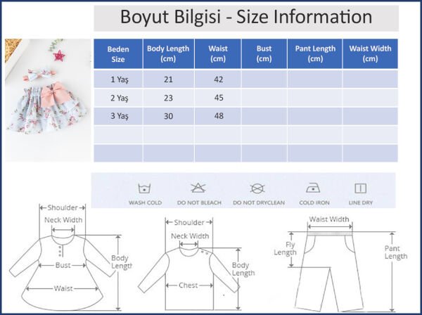 Çiçek Desenli Fiyonklu Bandanalı Kız Çocuk Etek