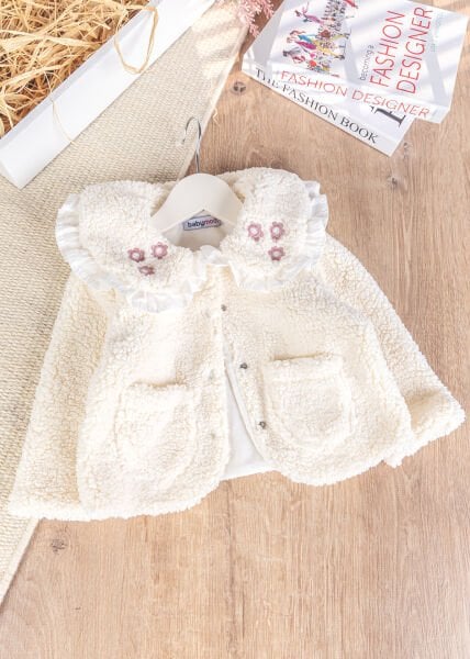 Welsoft Kışlık Kız Bebek Mont Hırka