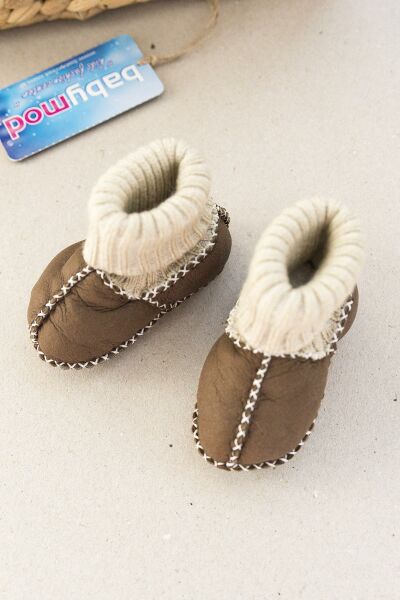 %100 Deri Bebek Patik