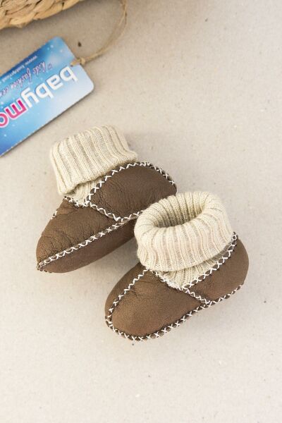 %100 Deri Bebek Patik