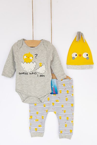 Bebek Çıt Çıtlı Body'li Takım