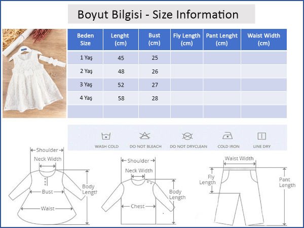 Güpürlü Fiyonklu Bandanalı Yazlık Kız Çocuk Elbise